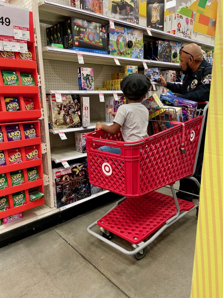 Small Acts of Kindness - Shop with a Cop - 2023